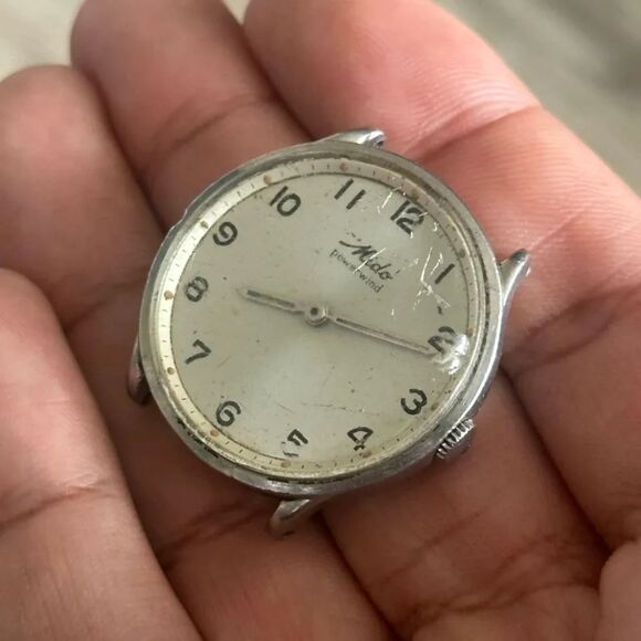 Vintage 70s Mido Powerwind Watch - Picture 2 of 5